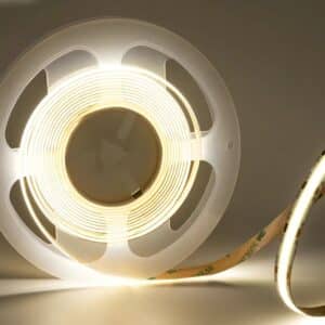 Taśma LED COB 320 diod/m 9.8W/m Biały neutralny 6000K IP20 12V 8mm 5m